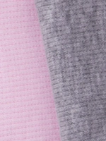 Шапка для девочек осенняя, с ушками серая