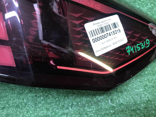 Фонарь правый внешний Chery Tiggo 8 Pro Max 23-нв
