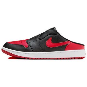 Jordan Air Jordan 1 Кроссовки для скейтбординга Низкие Черно-красные Унисекс