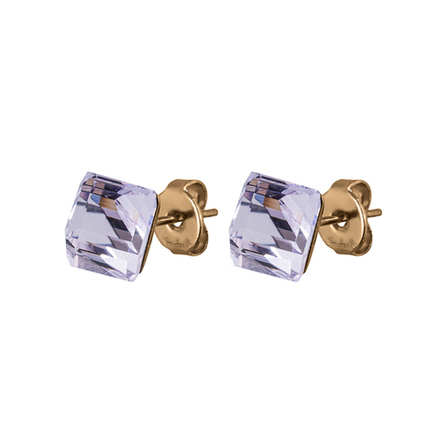 Серьги пусеты Fiore Luna Pale Pink SWE2127/2 PP G