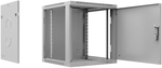 Шкаф настенный 19", 15U Cabeus SH-05F-15U60/45m-R