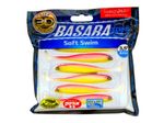 Виброхвост LUCKY JOHN Basara Soft Swim 3D, 3.5in (89 мм), цвет PG04, 6 шт/уп