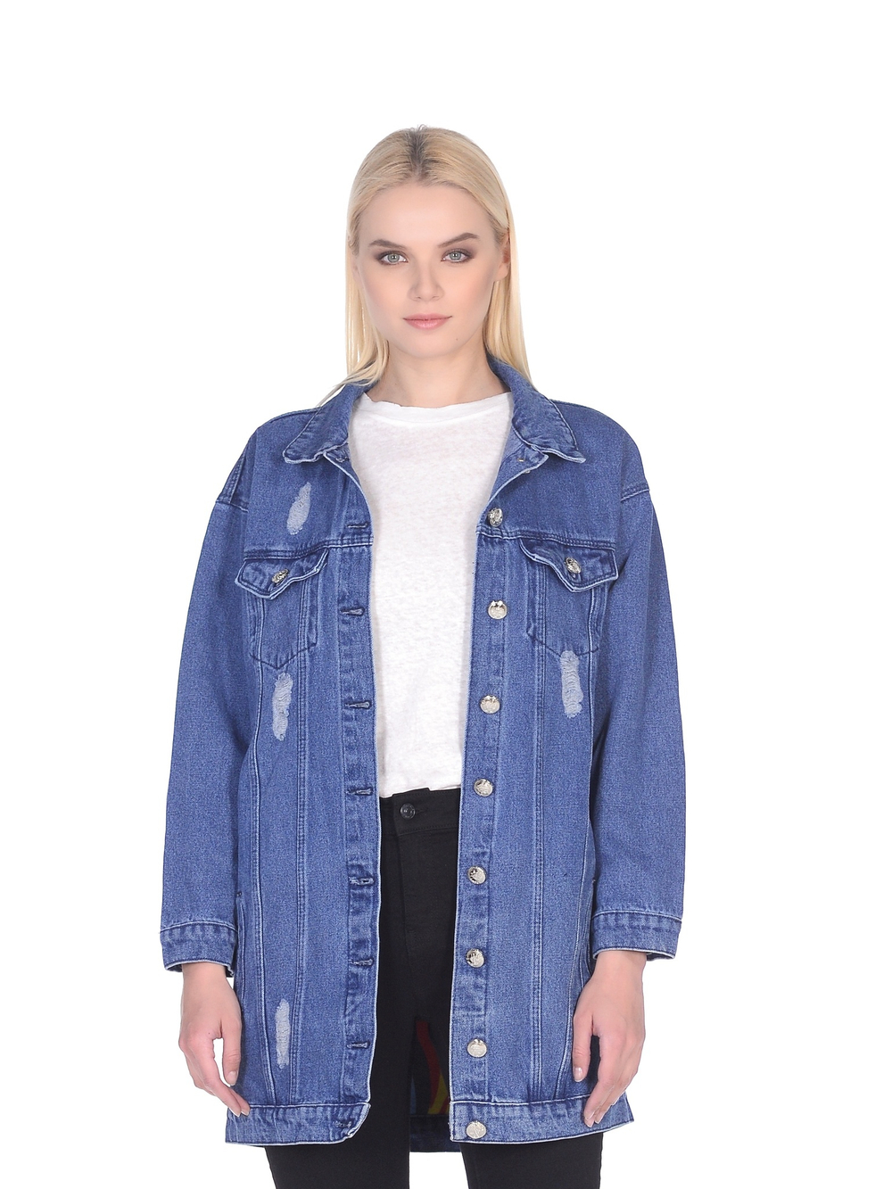 LIGVIANNI Джинсовая куртка Denim Jacket  Don't Stop Honey.