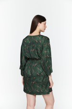 Халат из натурального шелка