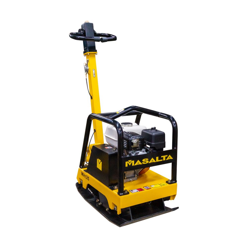 Виброплита реверсивная Masalta MH125-4 гидравлика - [114 кг / 25 кН / Honda GX160]