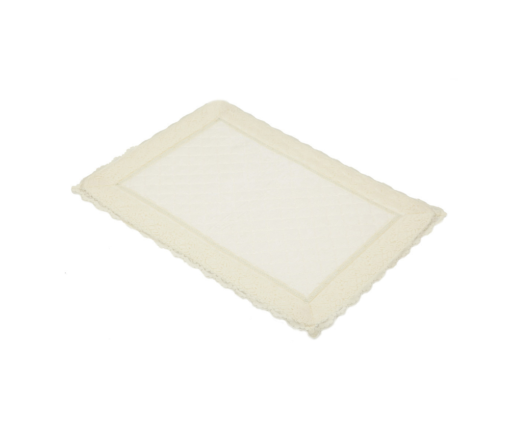 Коврик для ванной 60х90 Old Florence Валансье бежевый