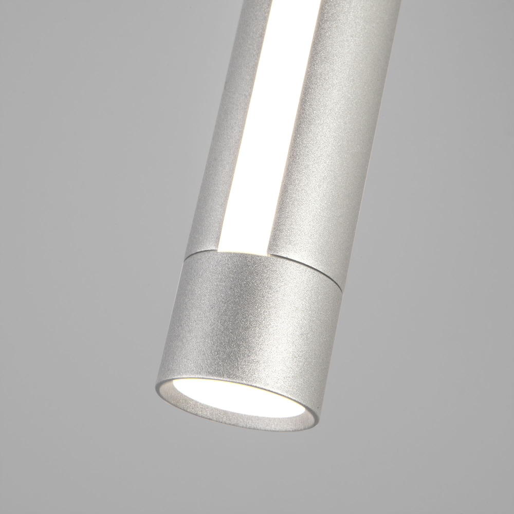 Настенно-потолочный светодиодный светильник 20084/1 LED серебро