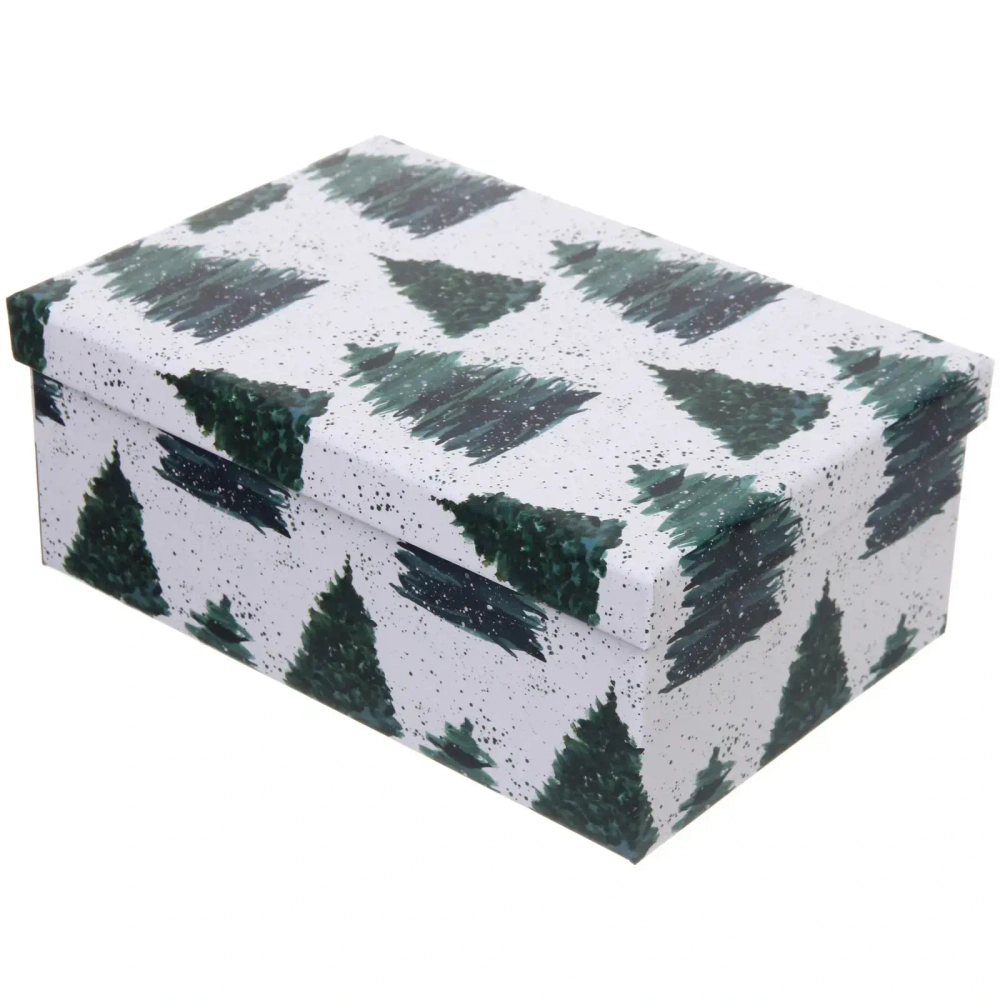 Коробка подарочная «Новогодний стиль» 19*13*7,5 см