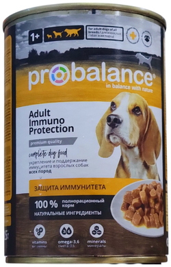 ProBalance Adult Immuno Protection Консервированный корм для собак, 415 гр.