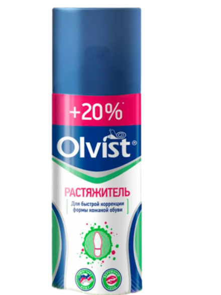 Растяжитель для быстрой коррекции формы кожаной обуви Olvist, 180мл