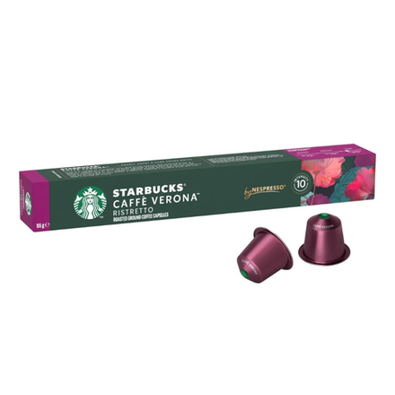 Кофе в капсулах Starbucks Nespresso Capsules Caffe Verona , 10 шт