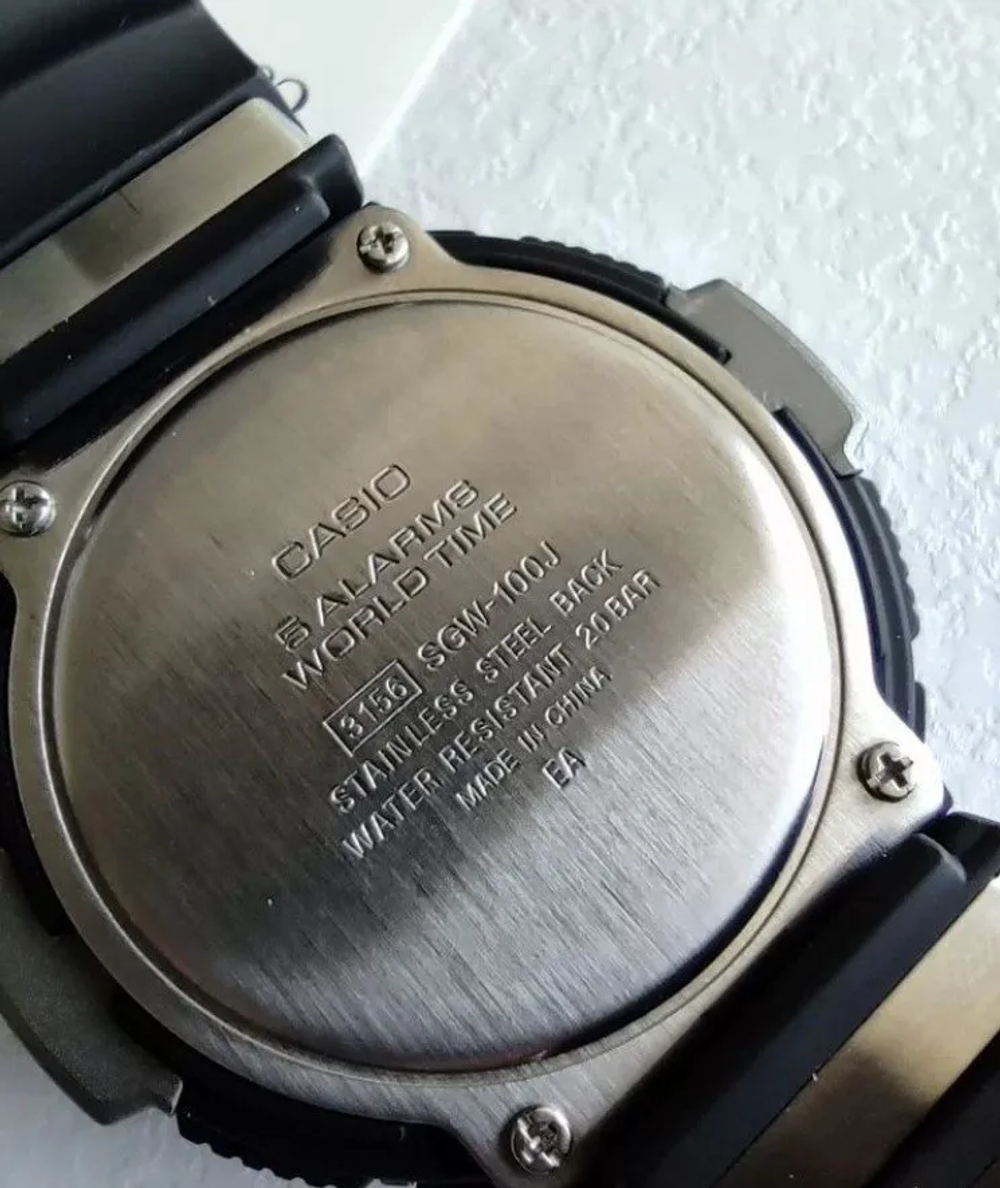 Мужские наручные часы Casio Pro-Trek SGW-100J-1