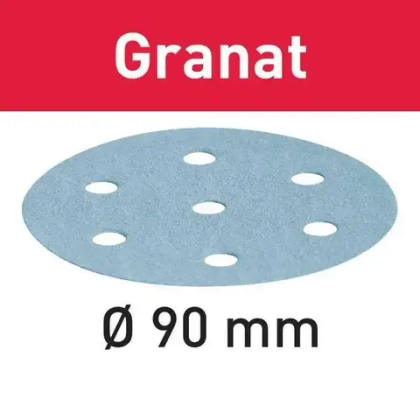 Шлифовальные круги STF D90/6 P500 GR/1 Granat FESTOOL 498326/1