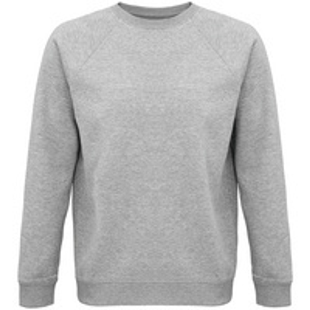 Свитшот унисекс Space, серый меланж