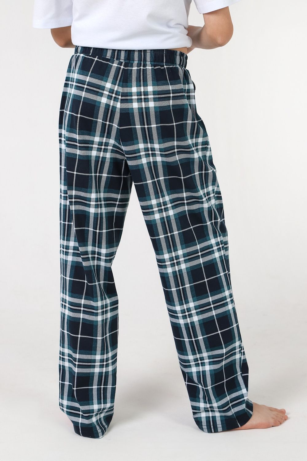 Брюки для мальчика Патрик-1 Виотекс КЛЕТКА ПЕТРОЛЬ