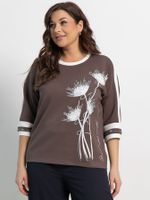 Блуза Джаз (шоколад) Б15171-4М LT Collection