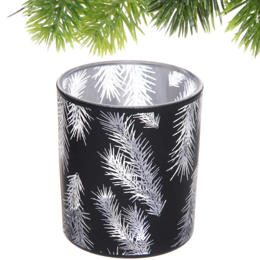 Подсвечник «Волшебная ветвь» 7*7,8 см, Черный