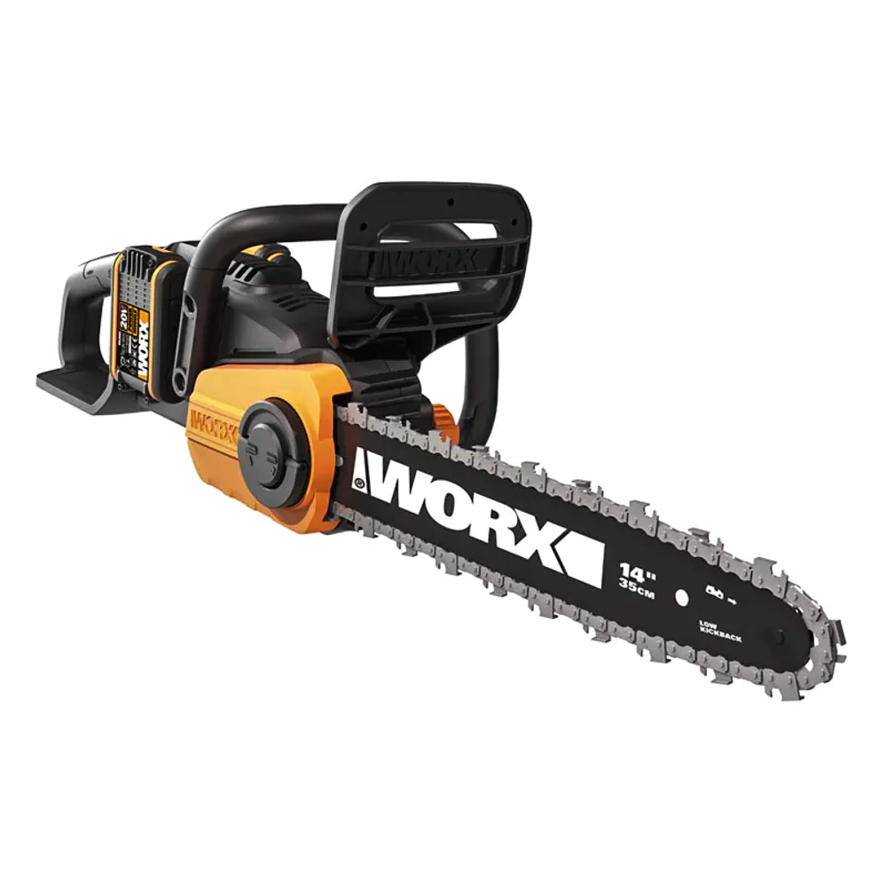 WORX WG384E.9 аккумуляторная цепная пила (без АКБ и ЗУ)