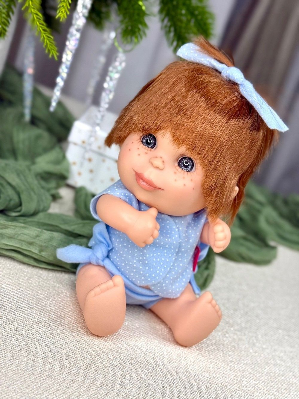 Пупс BERJUAN виниловый 20см Pecosetes (124A3)