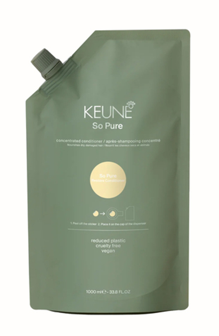 Keune So Pure Спа Кондиционер ВОССТАНАВЛИВАЮЩИЙ Restore Cond. Refill 1000 мл