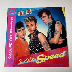 Винтажная виниловая пластинка LP Stray Cats Built For Speed (Japan 1982) (Obi) Rumble In Brighton