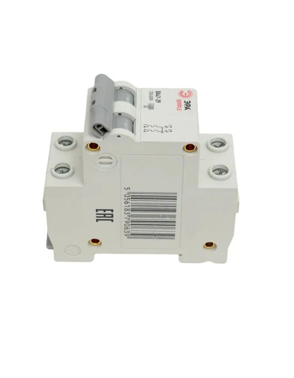 ЭРА SIMPLE-mod-12 SIMPLE Автоматический выключатель 2P 16А (C) 4,5кА ВА 47-29