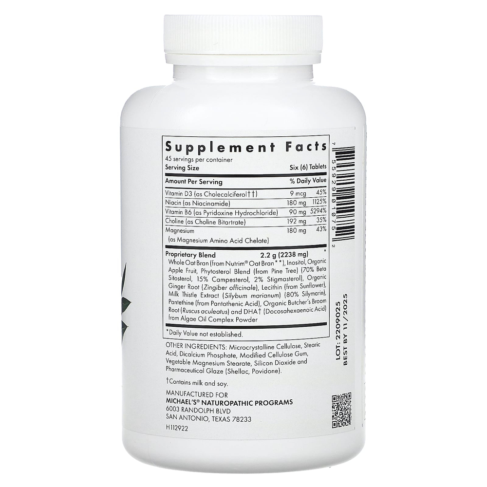 Michael's Health, Факторы метаболизма холестерина, 270 таблеток
