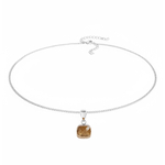 Колье Qudo FIRENZE (S) Smoked Topaz 107000/48-5108