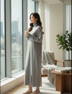 Платье трикотажное