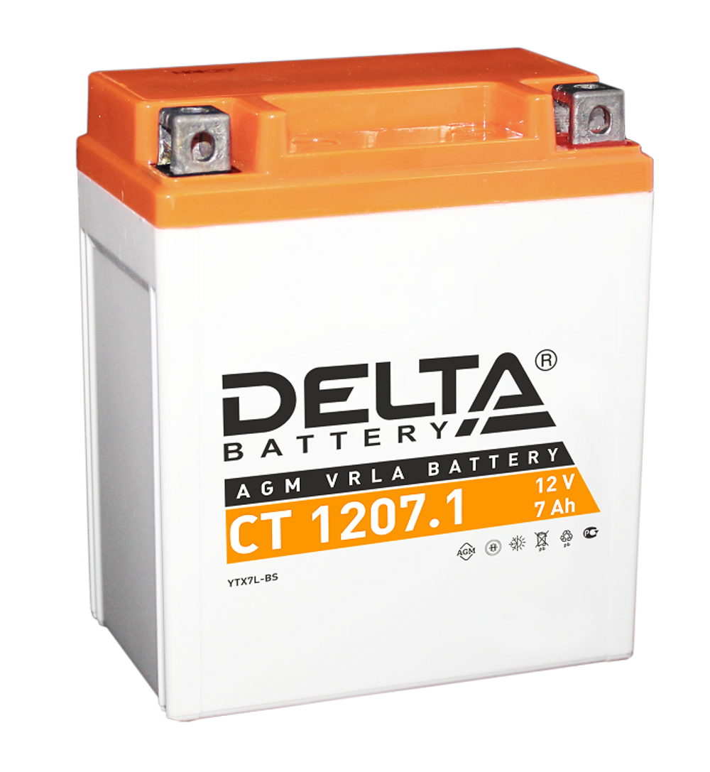 Аккумулятор  Delta CT 1207.1