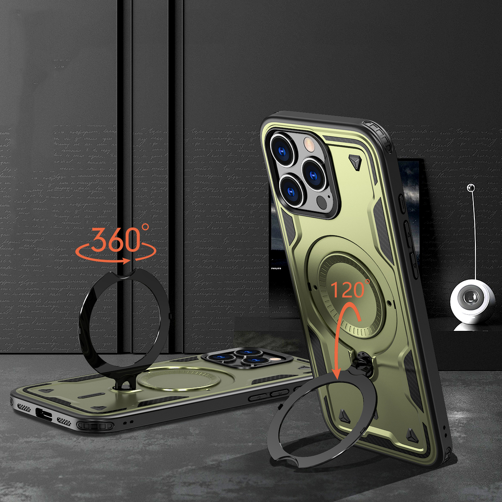 Чехол Magneto Case с кольцом для iPhone 16 Pro Max