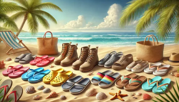 Как выбрать обувь для пляжного отдыха: советы и рекомендации