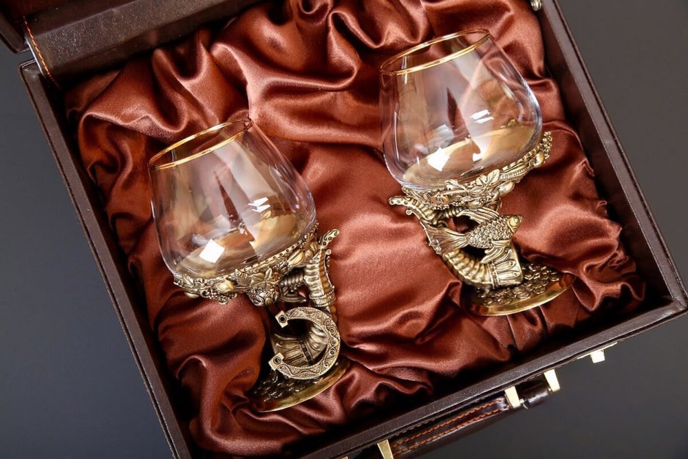 Бокалы для коньяка "Рог изобилия" 2 шт