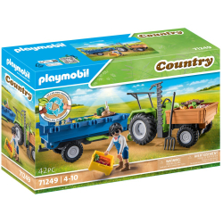 Playmobil — Сельский трактор с прицепом 71249 / артикул   71249  / GTIN 4008789712493