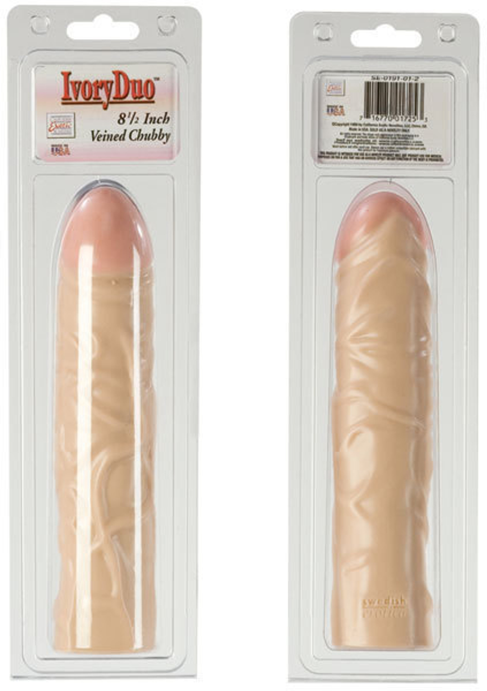 Латексный фаллоимитатор с рельефом