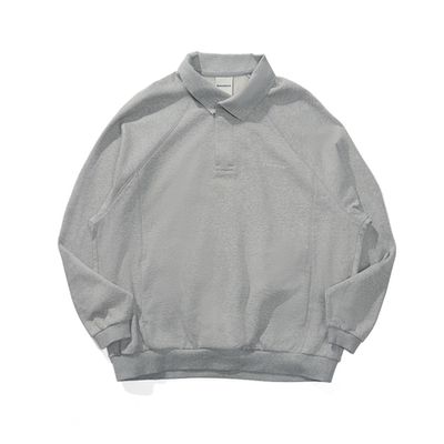 Monterest Outdoor Retro Loose-Fit Polo Gray