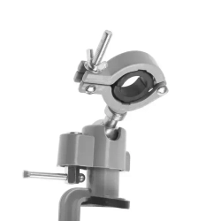 Стойка для дрели ТУНДРА, винтовой зажим, поворотный шарнир 360, d42 мм, длина 245 мм