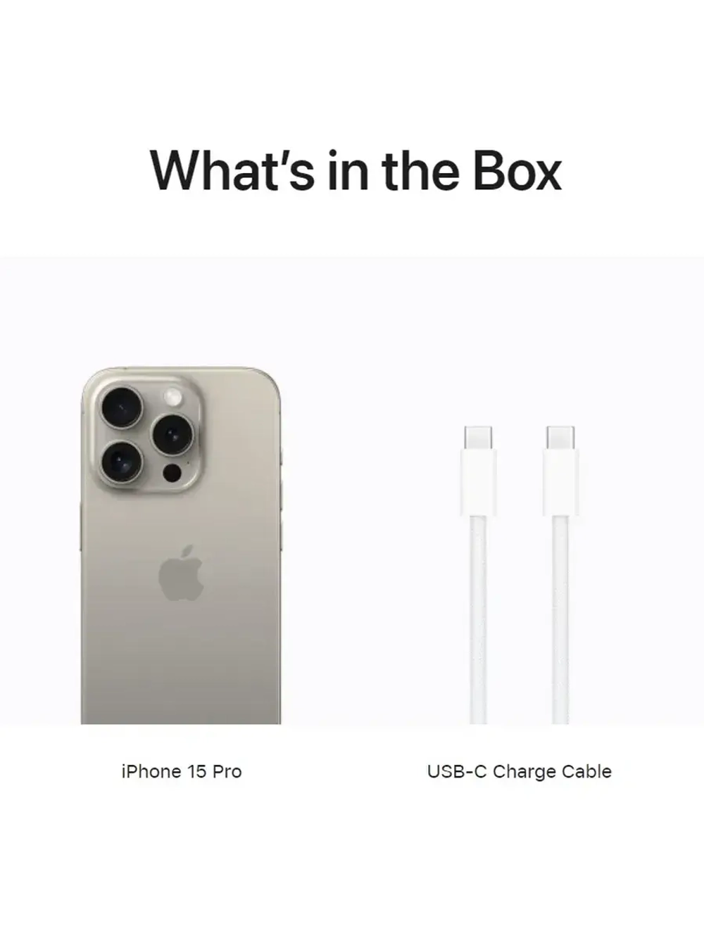 Смартфон Apple iPhone 15 Pro 256ГБ; nanoSIM+eSIM; титан