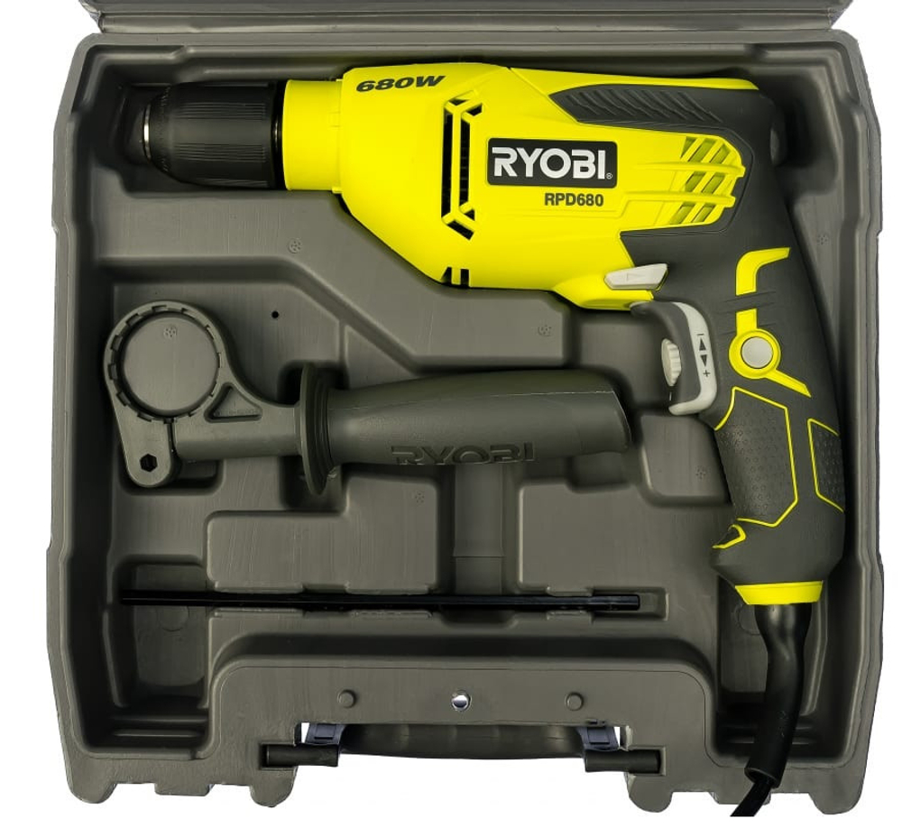 Дрель ударная Ryobi RPD680K 5133002016