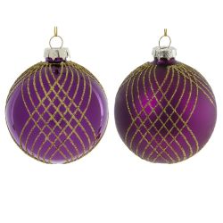 GAEM Украшение новогоднее "Шар", D8 см, L8 W8 H10 см, 2в.