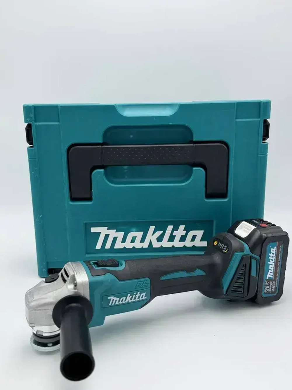 Набор аккумуляторных инструментов 3в1 Гайковерт / Винтоверт , УШМ / Болгарка , Фонарь Бесщеточный