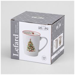 КРУЖКА LEFARD "ХОРОШЕГО НАСТРОЕНИЯ НА ЦЕЛЫЙ ГОД" 400МЛ