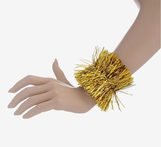 Набор новогодних браслетов "Дождик"