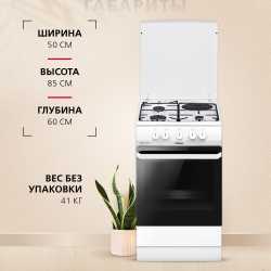 Комбинировання плита Hansa FCMW54000H