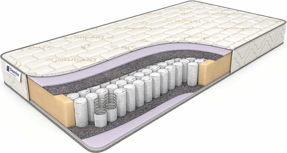 Матрас Dreamline Basic soft 10, независимые пружины