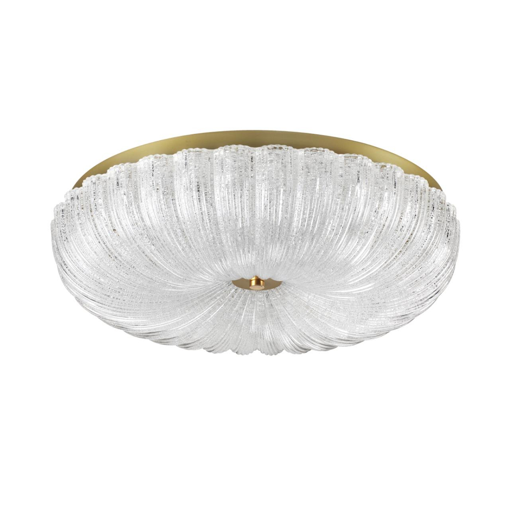7719/60L PIKO LED SN 567 Светильник металл/стекло/прозрачный/золотой LED 60Вт 3000-6500K D500 IP20 пульт ДУ TESORO