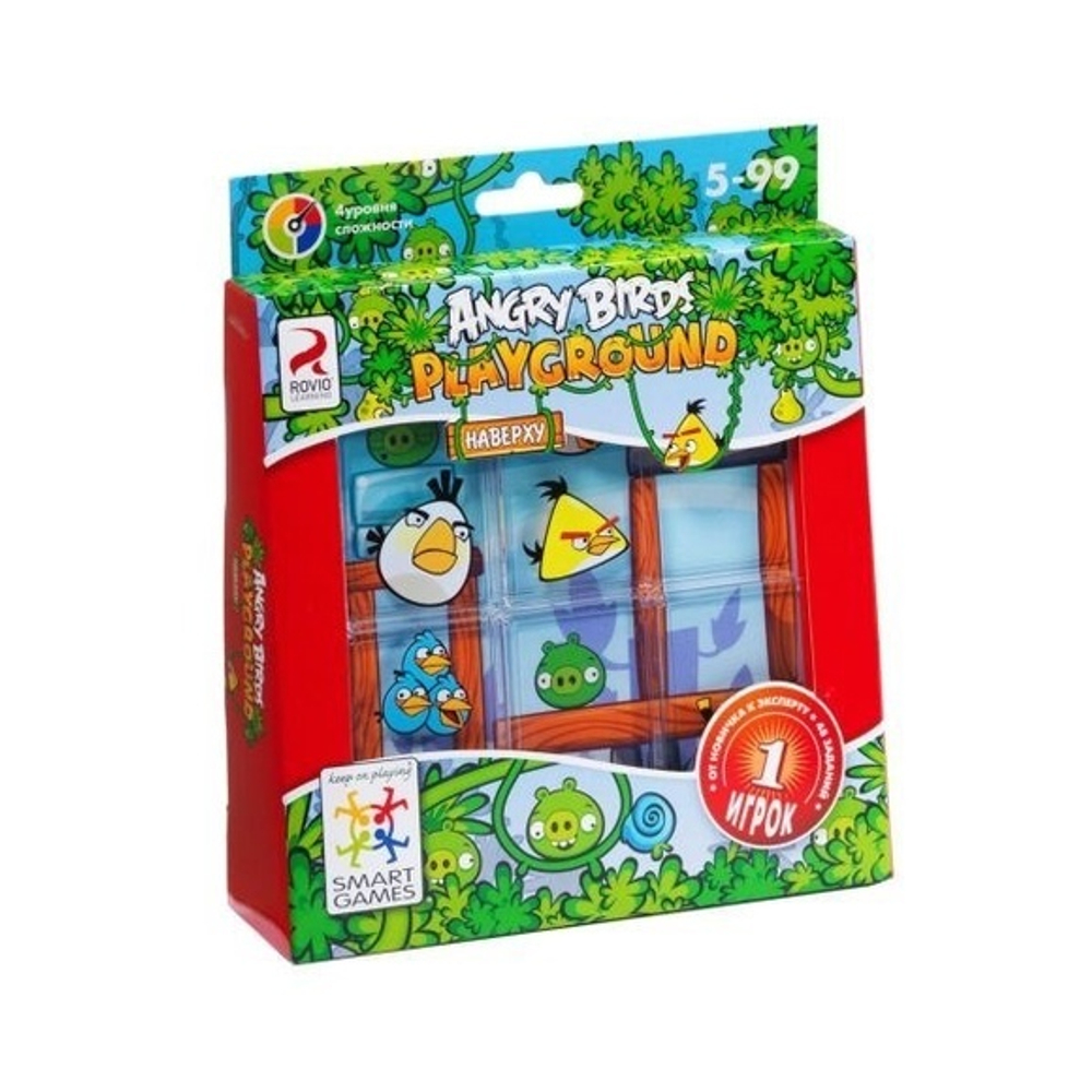 Логическая игра ANGRY BIRDS PLAYGROUND наверху, арт.SG AB 430 RU