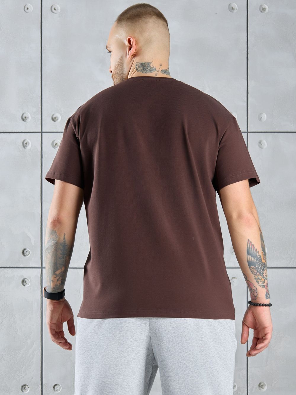 Фуфайка (футболка) мужская Арчи-2 Виотекс ШОКОЛАДНЫЙ