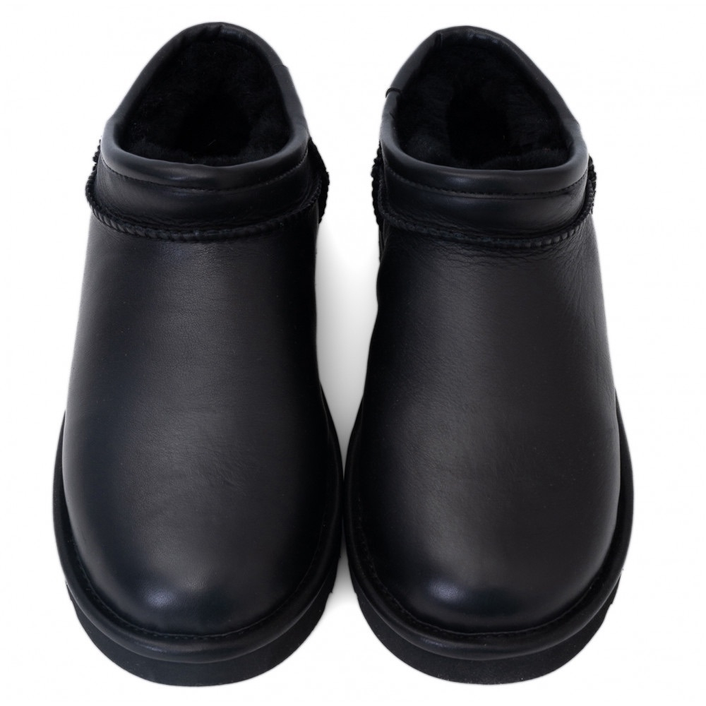 UGG Ultra Mini Tasman Leather Black