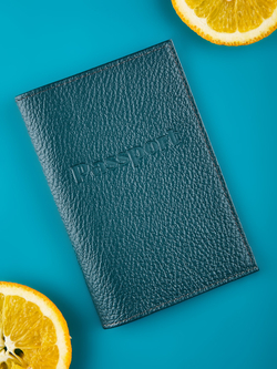 Обложка на паспорт кожаная